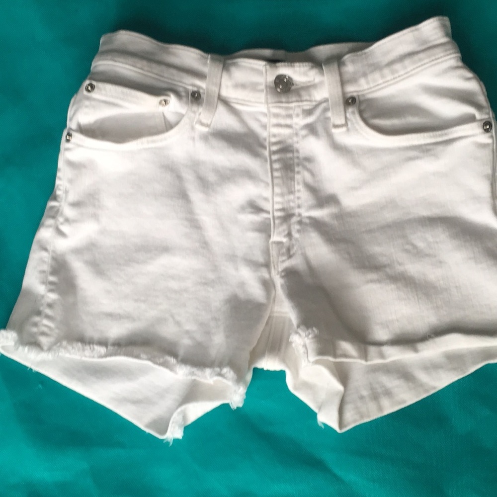 J. Crew jeans white shorts sz 24